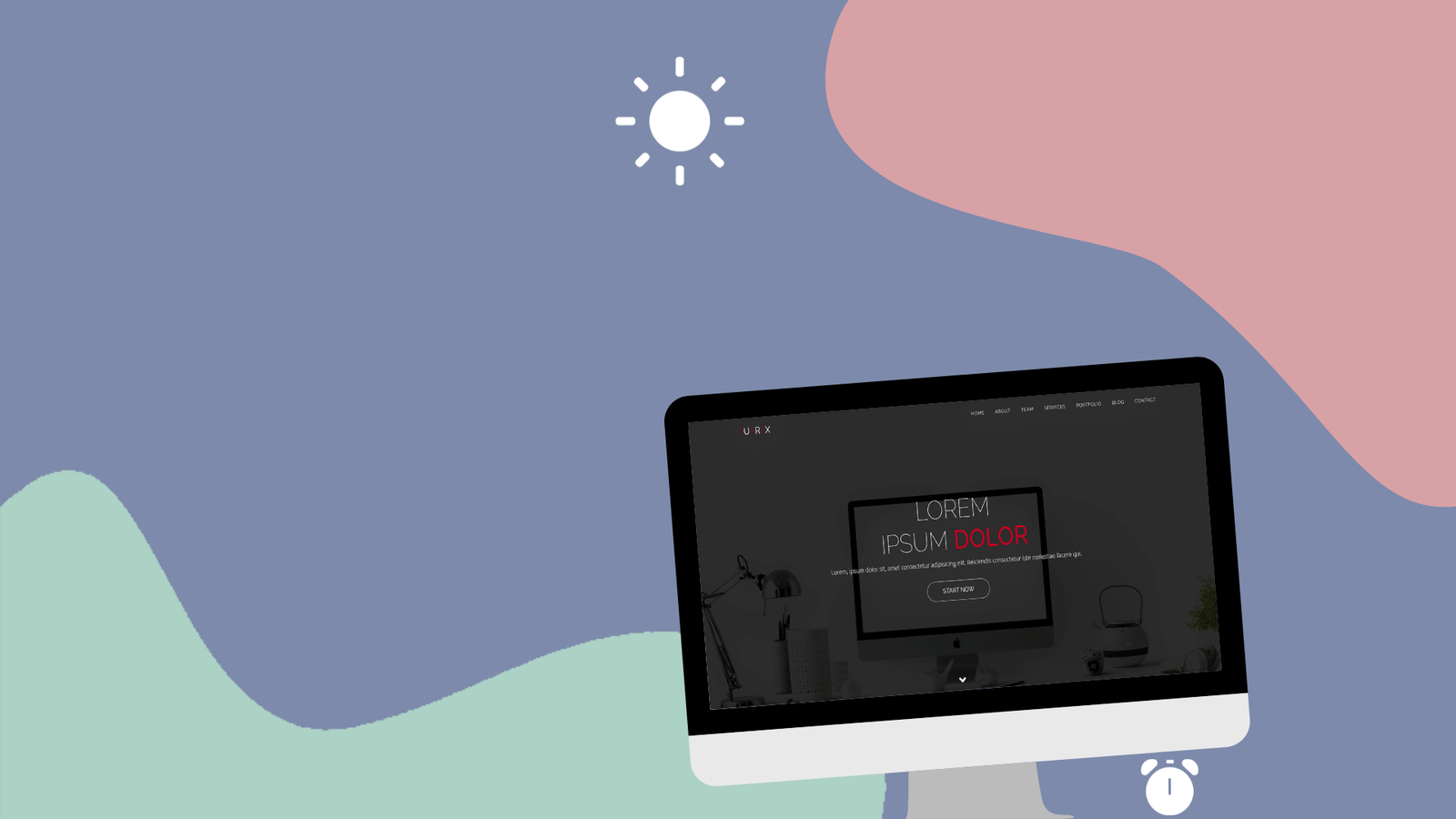 Digital Agency Template Architecture Screenshot